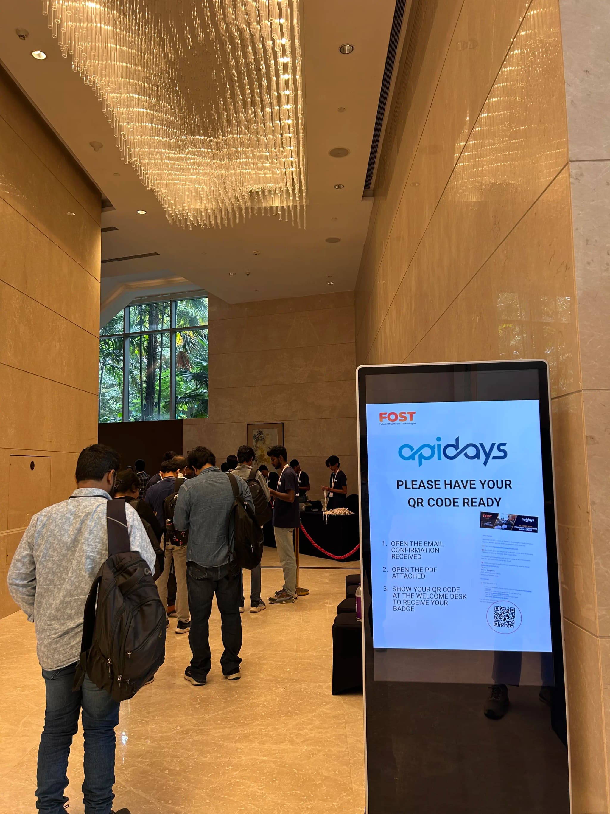 APIDays Bangalore 2026 conference board